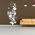 Colour Bubble Flower Wall Sticker