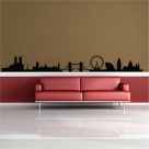 London skyline wall sticker