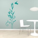 Reed Flower Wall Sticker