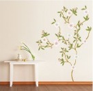 White Flower Wall Stickers