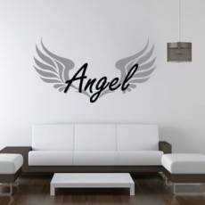 Angel wall sticker