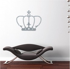Crown wall sticker