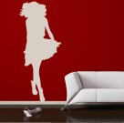 Treny Lady Wall Sticker