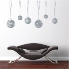 Christmas Bulb Wall Stickers