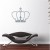 Crown wall sticker