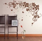 flower wall sticker