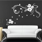 Stylish Flower Sticker