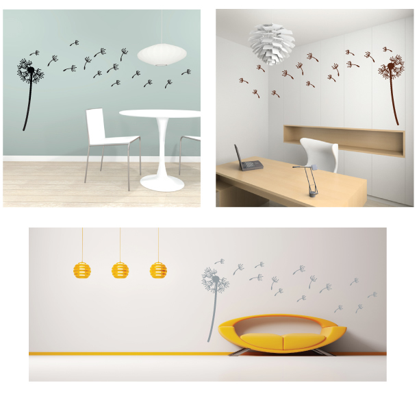 Dandelion Wall Sticker Dandelion Wall Sticker
