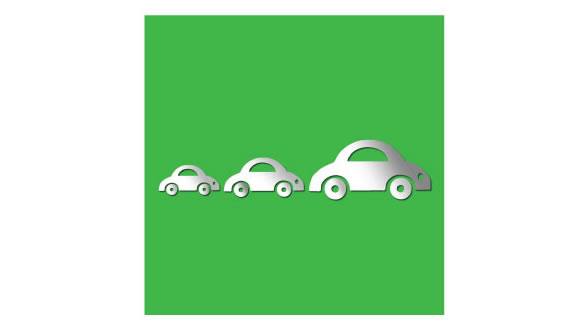 car mirror wall stickers