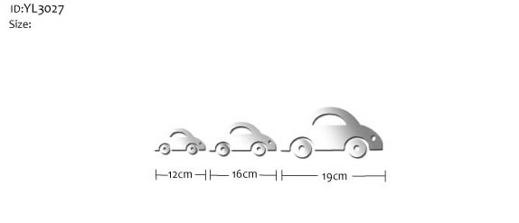 car mirror wall stickers