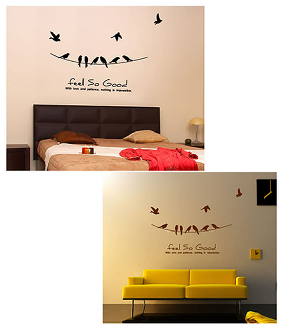 Power Line Birds Wall Sticker Power Line Birds Wall Sticker