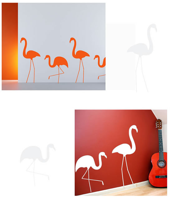 Twin Crane Wall Sticker
