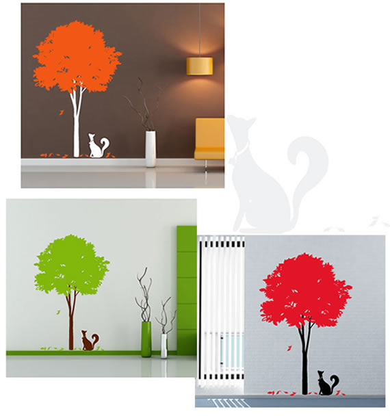 Stylish Tree Wall Sticker