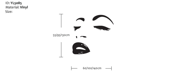 Face Wall Sticker