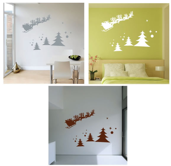 Christmas wall stickers