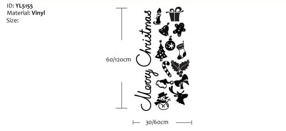Christmas wall stickers Christmas wall stickers