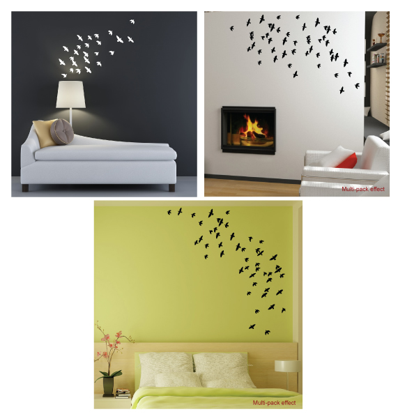 Flock of Birds Wall Stickers Flock of Birds Wall Stickers