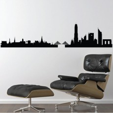 Bangkok Skyline Wall Sticker