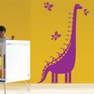Dino Height Chart Kids Wall Sticker