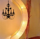 Classic Chandelier Wall Sticker