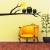 Owl and Moon Wall Sticker