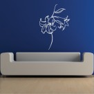 Lily Flower Wall Sticker